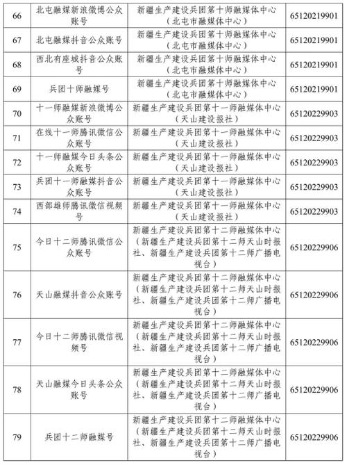 新疆生產(chǎn)建設(shè)兵團(tuán)互聯(lián)網(wǎng)新聞信息服務(wù)單位許可信息